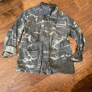 Camo Canvas Jacket